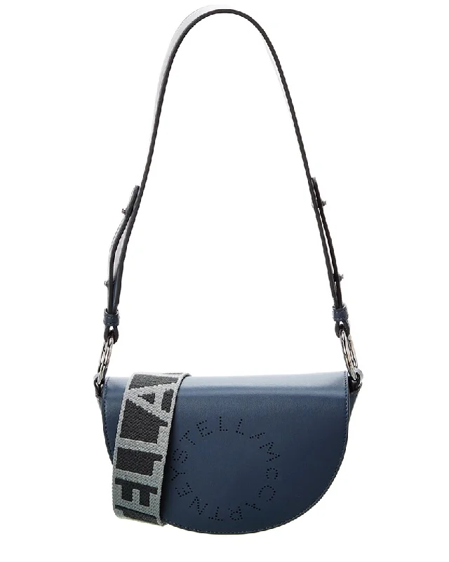 Handle bags with pastel colors for softness -Stella McCartney Marlee Mini Logo Crossbody