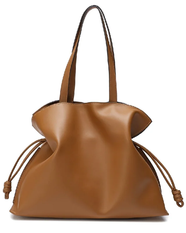 Handle bags with bold stripes for trendiness -Tiffany & Fred Soft Leather Hobo Bag