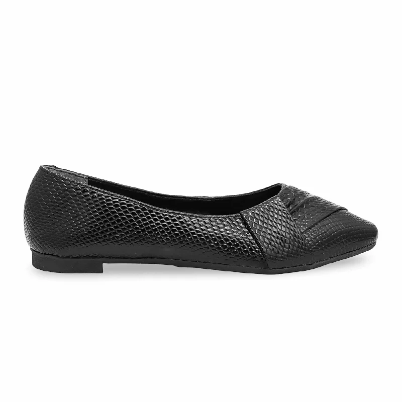 Ladies shoes for bold outfits match perfectly -Black Pumps WN1013