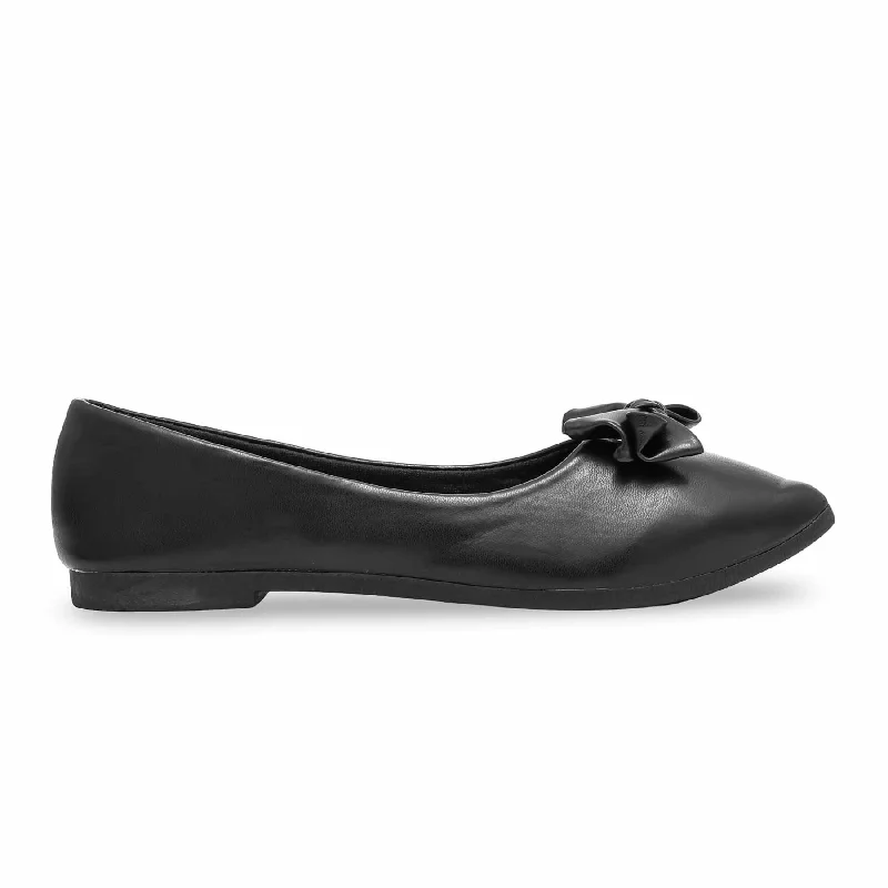 Ladies shoes with muted tones blend well -Black Pumps WN1102