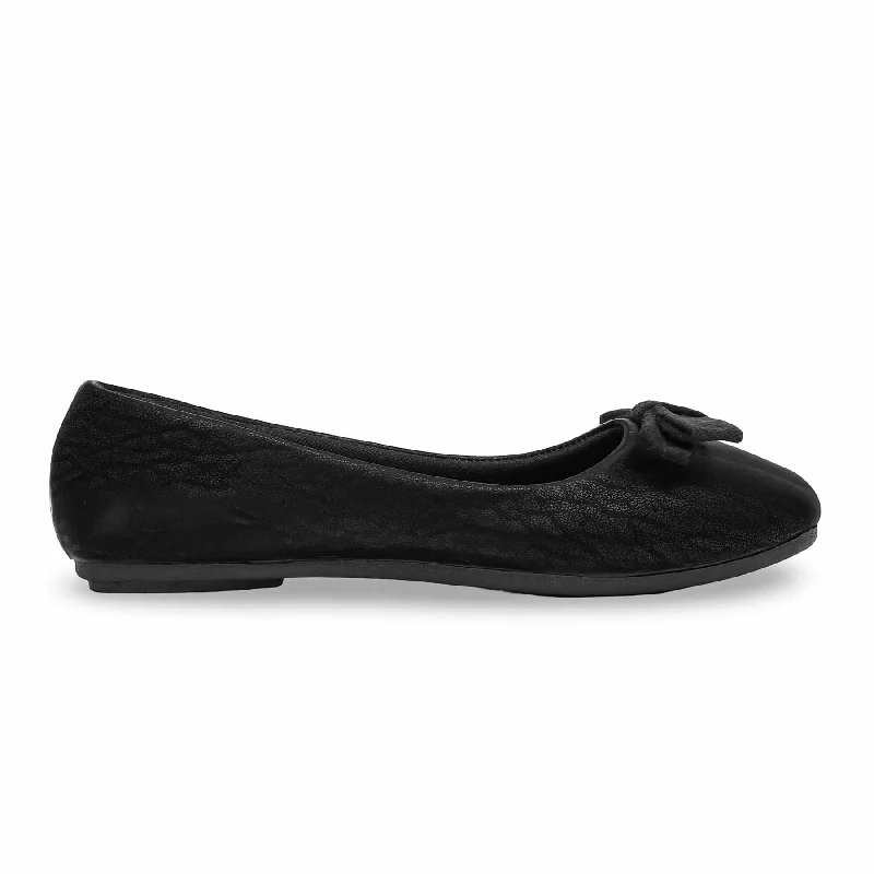 Ladies shoes for petites fit just right -Ladies Black Pumps WN0967