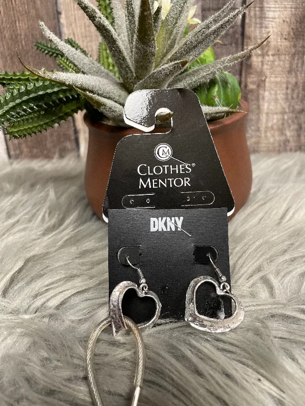 Best hoop earrings with geometric shapes for a modern and artistic appeal-Earrings Dangle/drop By Dkny