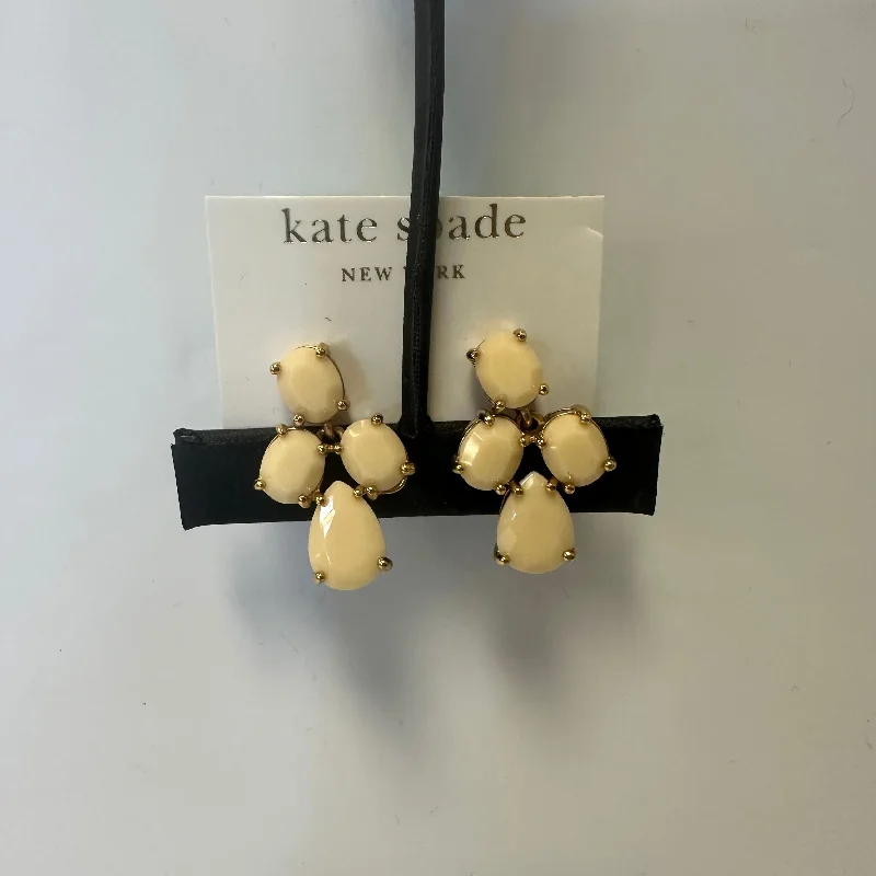 Best hoop earrings with matte finish for a sophisticated, understated design-Earrings Dangle/drop By Kate Spade