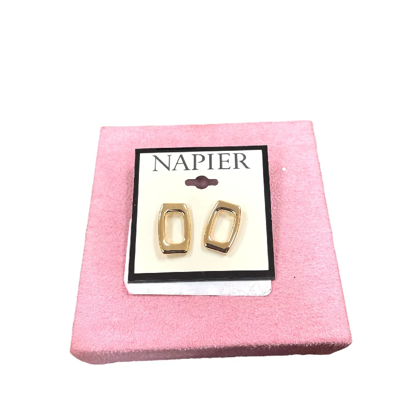 Best hoop earrings with matte finish for a sophisticated, understated design-Earrings Dangle/drop By Napier