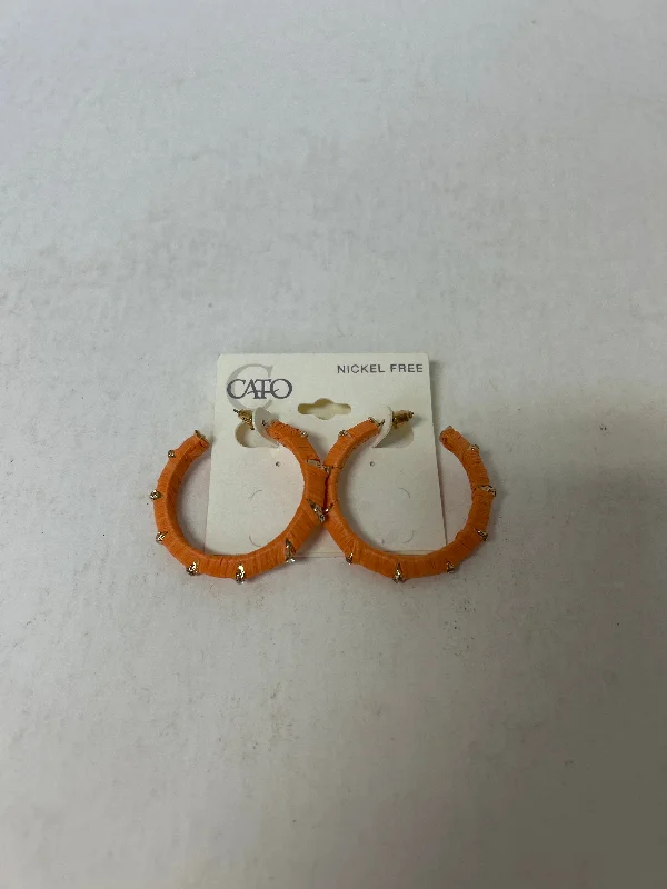 Best hoop earrings with Swarovski crystals for added sparkle and luxury-Earrings Hoop By Cato