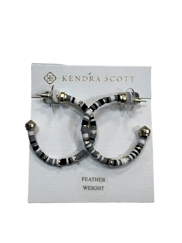 Hoop earrings with tortoiseshell designs for a chic and classic style-Earrings Hoop By Kendra Scott