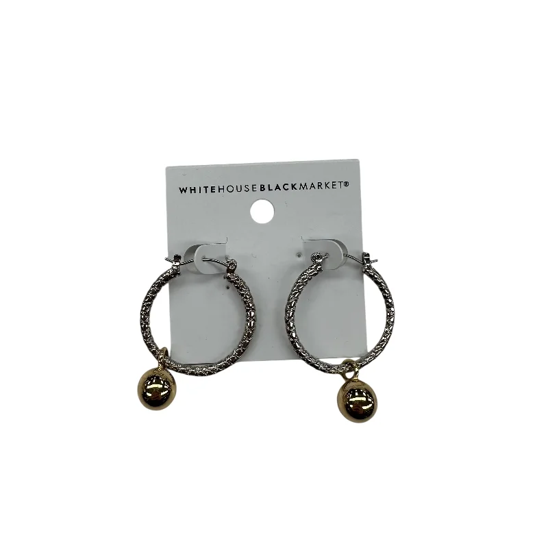 Hoop earrings with luxe velvet finishes for a rich and luxurious touch-Earrings Hoop By White House Black Market