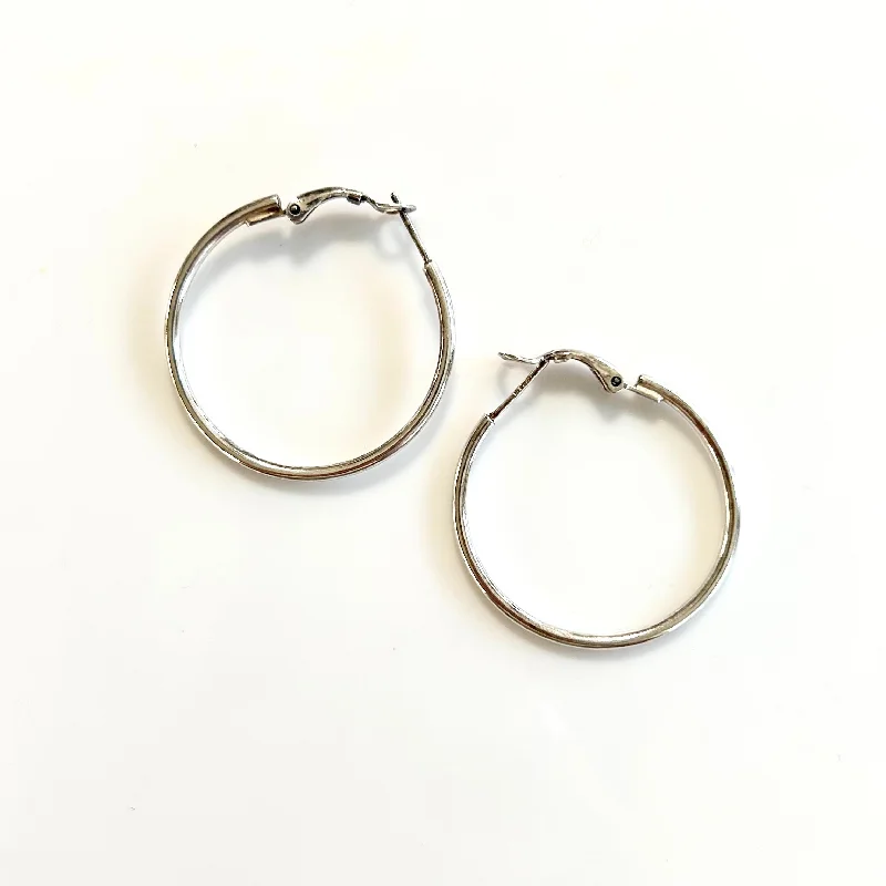 Best hoop earrings with butterfly motifs for a playful and whimsical appearance-Earrings Sterling Silver