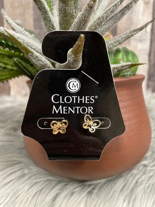 Hoop earrings with removable pendants for a versatile and customizable accessory-Earrings Stud By Cmf  Size: 02 Piece Set