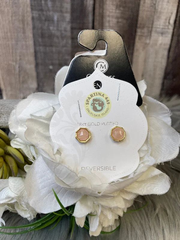 Small hoop earrings for a delicate and understated everyday wear-Earrings Stud By Spartina