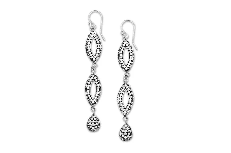 Hoop earrings with artistic filigree designs for an intricate, delicate finish-Halimun Earrings