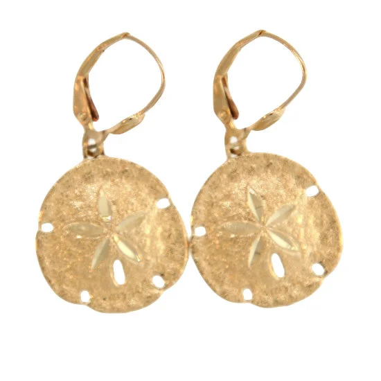 Best hoop earrings with minimal embellishments for a sleek and modern look-Sanddollar Earrings